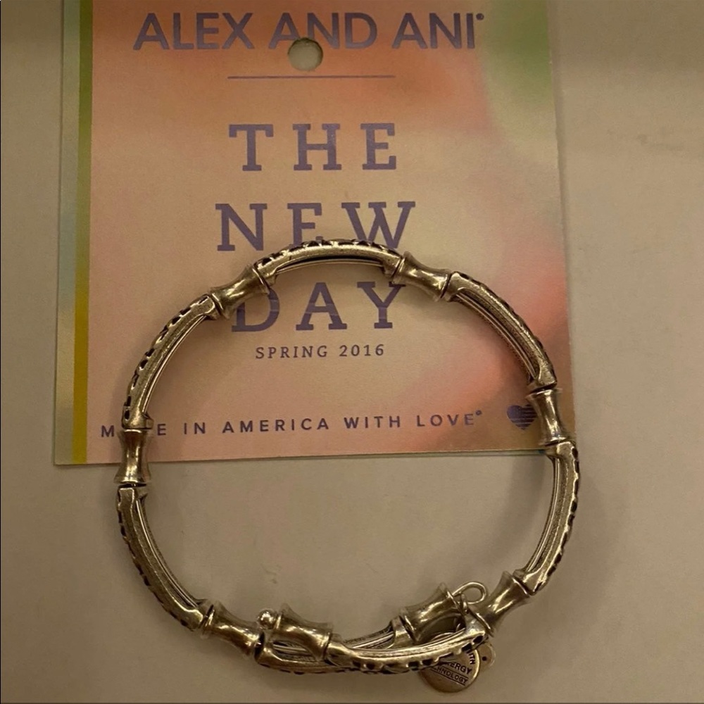 Alex and Ani Floral Wrap Bracelet